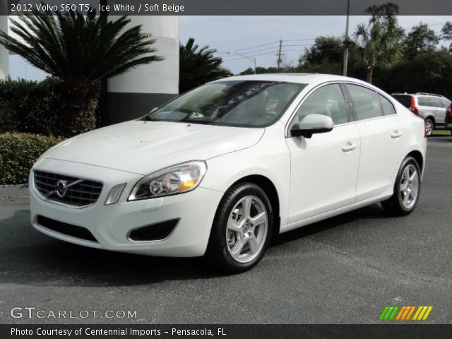 2012 Volvo S60 T5 in Ice White