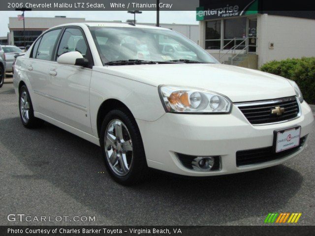 2006 Chevrolet Malibu LTZ Sedan in White