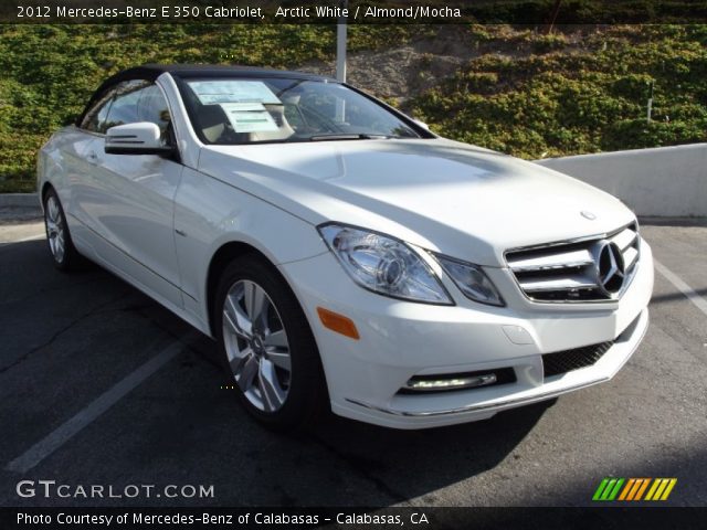 2012 Mercedes-Benz E 350 Cabriolet in Arctic White
