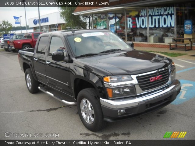 2009 GMC Canyon SLE Crew Cab 4x4 in Onyx Black