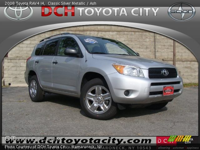 2008 Toyota RAV4 I4 in Classic Silver Metallic