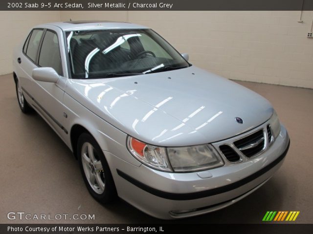 2002 Saab 9-5 Arc Sedan in Silver Metallic