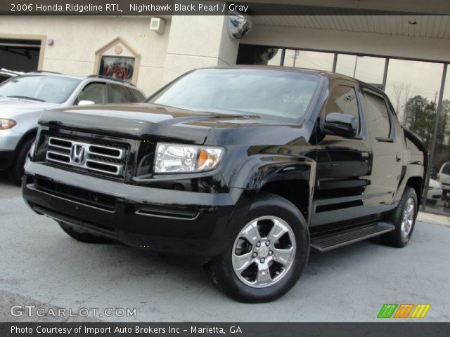 2006 Honda Ridgeline RTL in Nighthawk Black Pearl