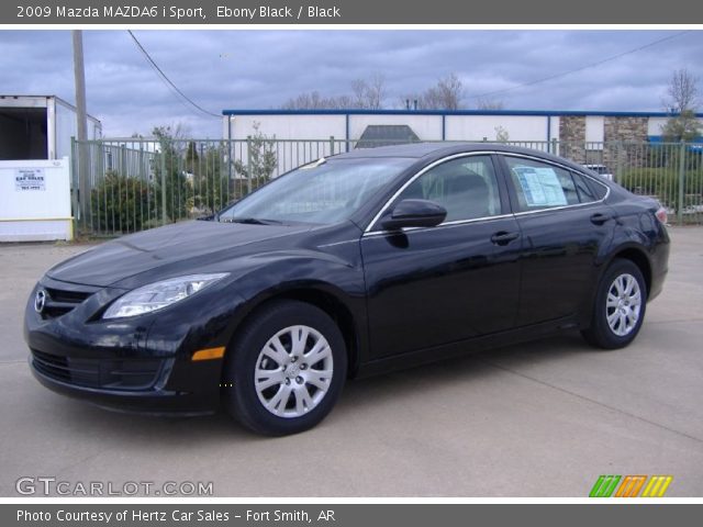 2009 Mazda MAZDA6 i Sport in Ebony Black