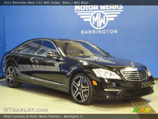 2011 Mercedes-Benz S 63 AMG Sedan in Black