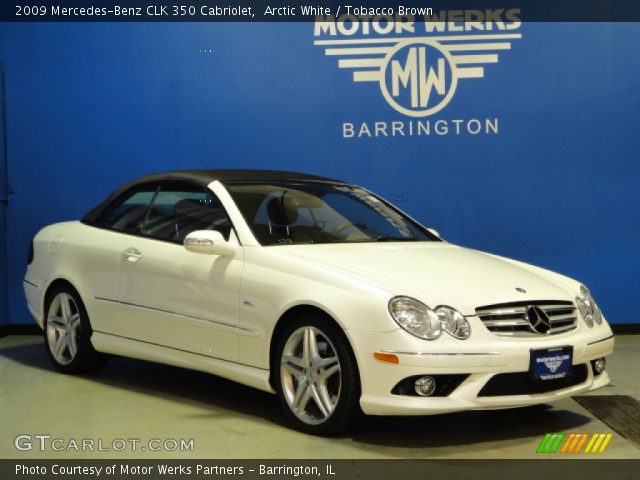 2009 Mercedes-Benz CLK 350 Cabriolet in Arctic White