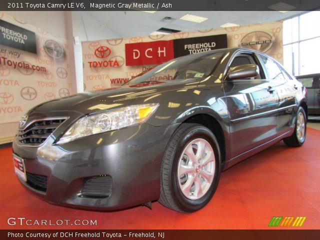 2011 Toyota Camry LE V6 in Magnetic Gray Metallic