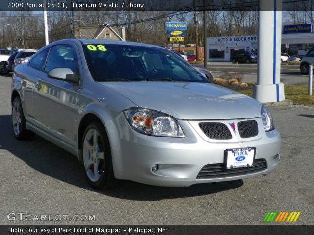 2008 Pontiac G5 GT in Titanium Metallic