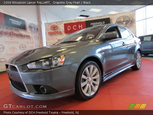 2009 Mitsubishi Lancer RALLIART in Graphite Gray Pearl