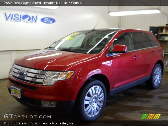 2008 Ford Edge Limited in Redfire Metallic
