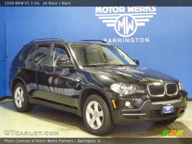 2008 BMW X5 3.0si in Jet Black