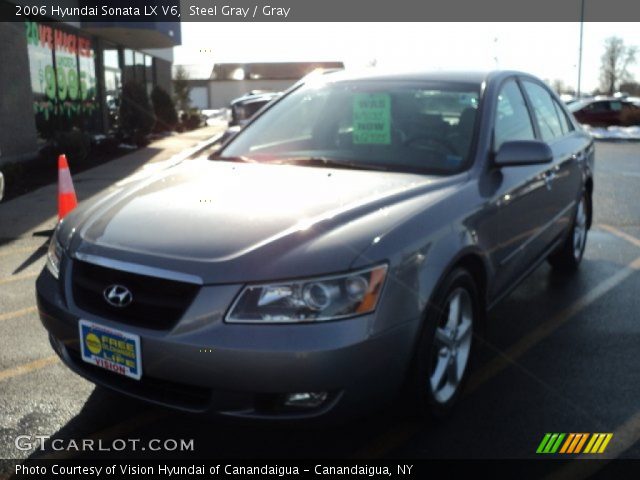 2006 Hyundai Sonata LX V6 in Steel Gray