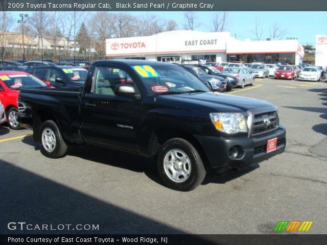 2009 Toyota Tacoma Regular Cab in Black Sand Pearl