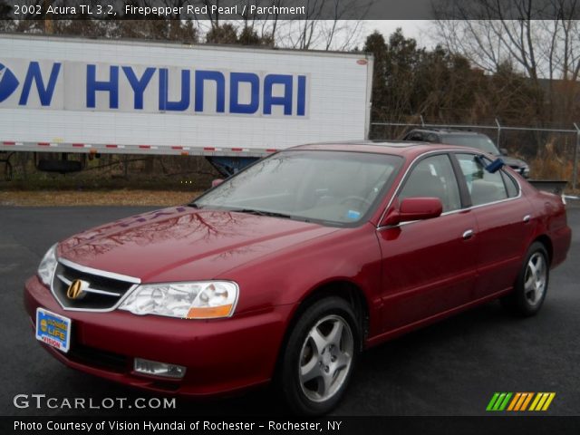 2002 Acura TL 3.2 in Firepepper Red Pearl