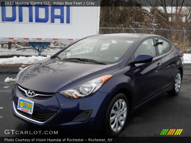 2011 Hyundai Elantra GLS in Indigo Blue Pearl