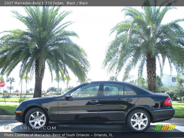 2007 Mercedes-Benz E 350 Sedan in Black
