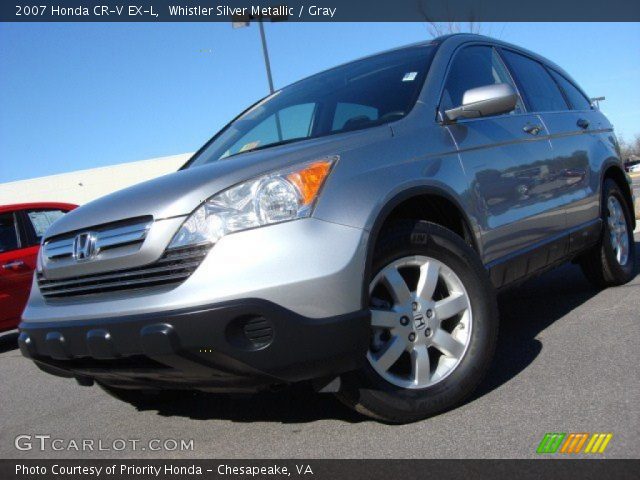 2007 Honda CR-V EX-L in Whistler Silver Metallic