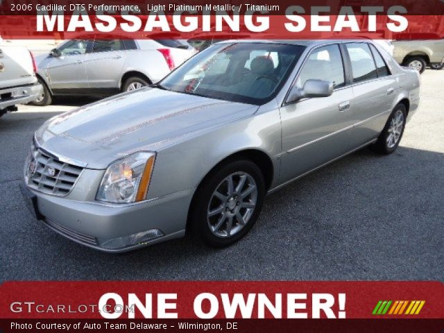 2006 Cadillac DTS Performance in Light Platinum Metallic