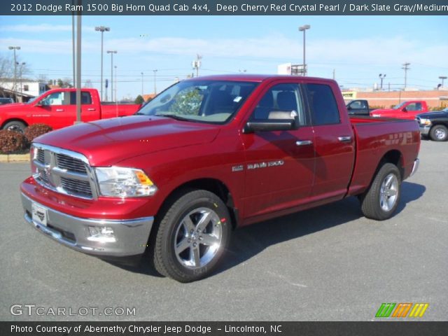 2012 Dodge Ram 1500 Big Horn Quad Cab 4x4 in Deep Cherry Red Crystal Pearl