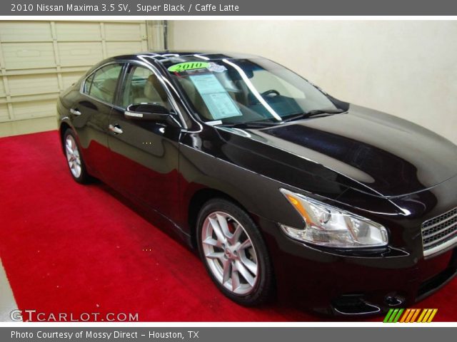 2010 Nissan Maxima 3.5 SV in Super Black