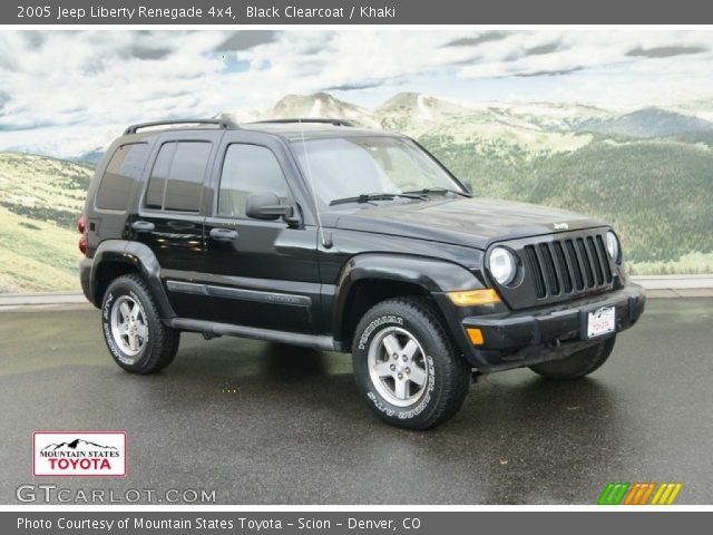 2005 Jeep Liberty Renegade 4x4 in Black Clearcoat