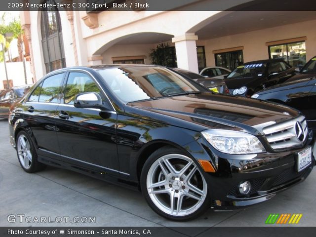 2009 Mercedes-Benz C 300 Sport in Black