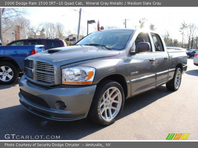 2006 Dodge Ram 1500 SRT-10 Quad Cab in Mineral Gray Metallic