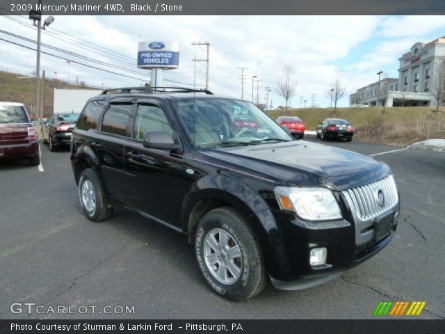 2009 Mercury Mariner 4WD in Black