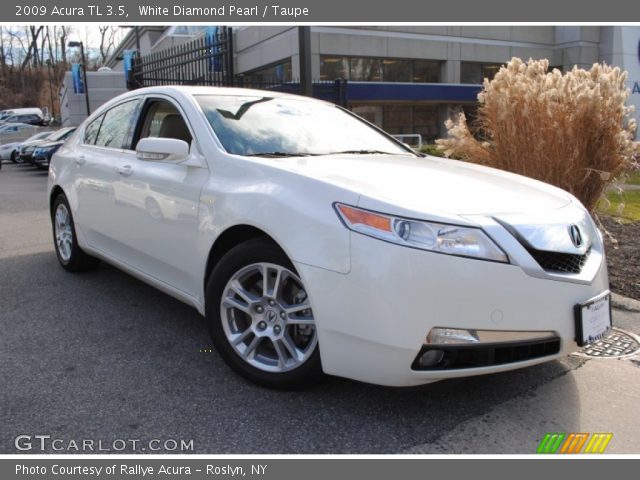 2009 Acura TL 3.5 in White Diamond Pearl