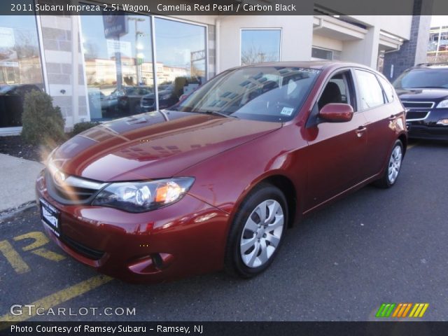 2011 Subaru Impreza 2.5i Wagon in Camellia Red Pearl