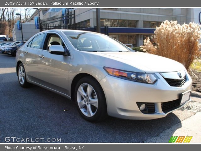2009 Acura TSX Sedan in Palladium Metallic