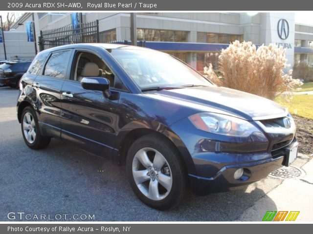 2009 Acura RDX SH-AWD in Royal Blue Pearl