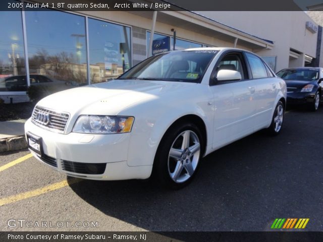2005 Audi A4 1.8T quattro Sedan in Arctic White