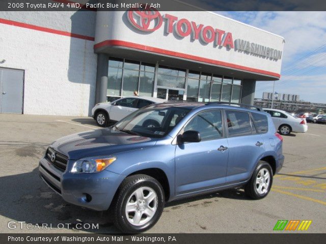 2008 Toyota RAV4 4WD in Pacific Blue Metallic