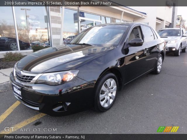 2009 Subaru Impreza 2.5i Sedan in Obsidian Black Pearl