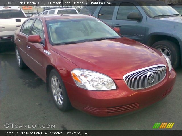 2007 Buick Lucerne CXL in Crimson Pearl Tintcoat