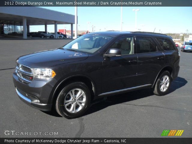 2012 Dodge Durango Crew in Maximum Steel Metallic