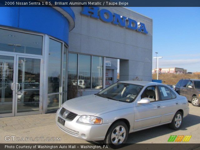 2006 Nissan Sentra 1.8 S in Brilliant Aluminum Metallic