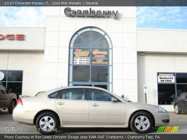 2010 Chevrolet Impala LT in Gold Mist Metallic