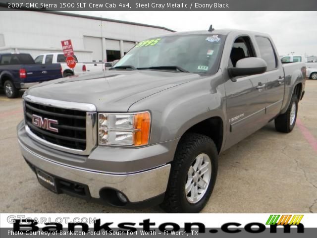 2007 GMC Sierra 1500 SLT Crew Cab 4x4 in Steel Gray Metallic