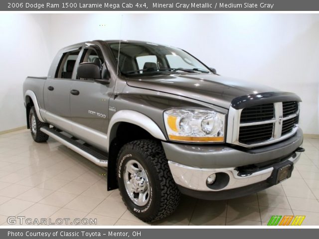 2006 Dodge Ram 1500 Laramie Mega Cab 4x4 in Mineral Gray Metallic