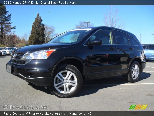 2010 Honda CR-V EX-L in Crystal Black Pearl