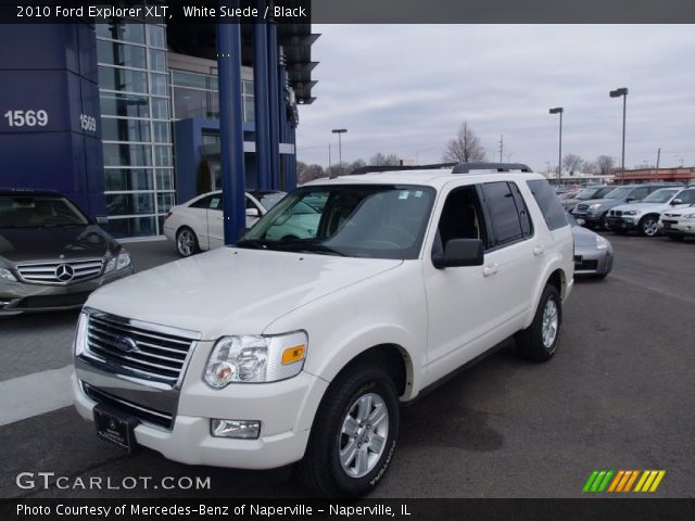 2010 Ford Explorer XLT in White Suede