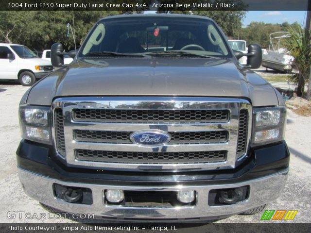 2004 Ford F250 Super Duty Lariat Crew Cab 4x4 in Arizona Beige Metallic