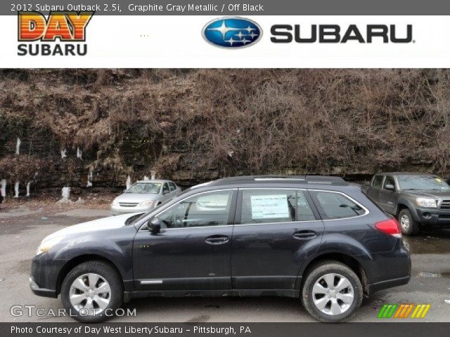2012 Subaru Outback 2.5i in Graphite Gray Metallic