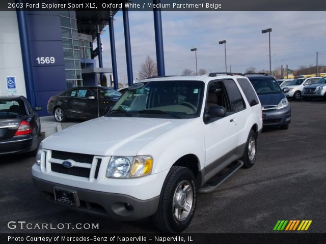 2003 Ford Explorer Sport XLS in Oxford White