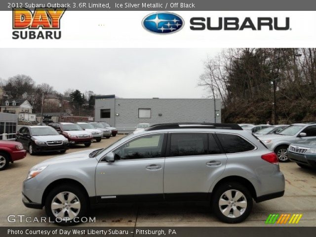 2012 Subaru Outback 3.6R Limited in Ice Silver Metallic