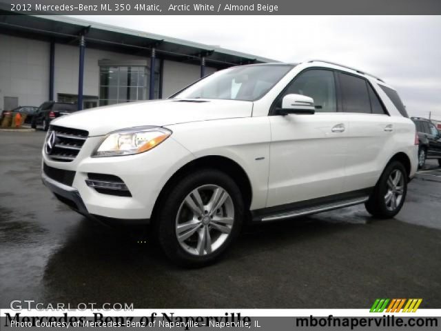 2012 Mercedes-Benz ML 350 4Matic in Arctic White
