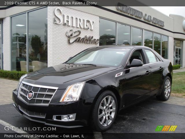 2009 Cadillac CTS 4 AWD Sedan in Black Raven
