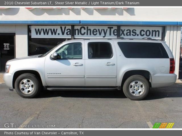 2010 Chevrolet Suburban LT in Sheer Silver Metallic